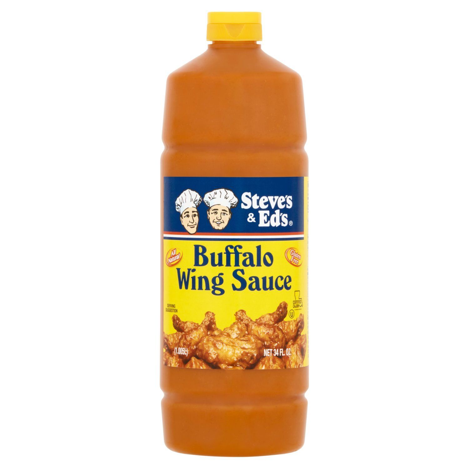 Steve's &amp; Ed's Buffalo Wing Sauce, 34 fl oz