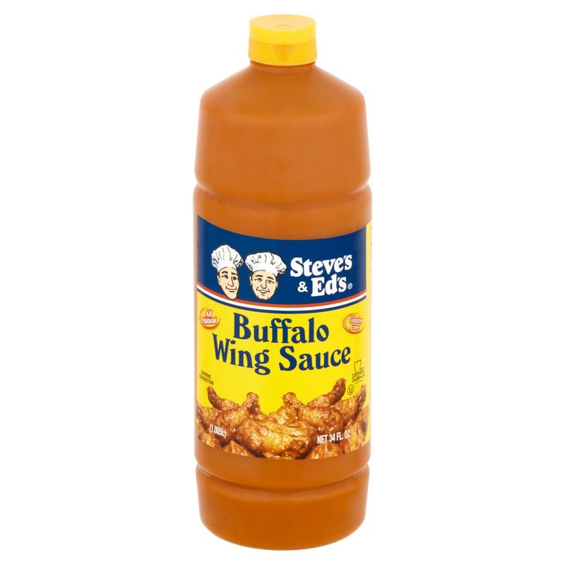 Steve's &amp; Ed's Buffalo Wing Sauce, 34 fl oz