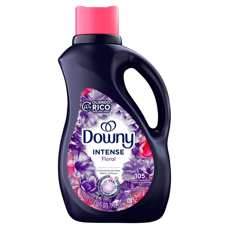 Downy Intense Floral Fabric Softener, 105 medium loads, 77 fl oz