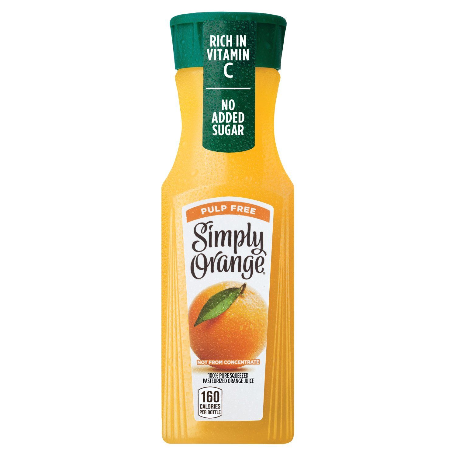 Simply Orange Pulp Free Orange Juice, 11.5 fl oz