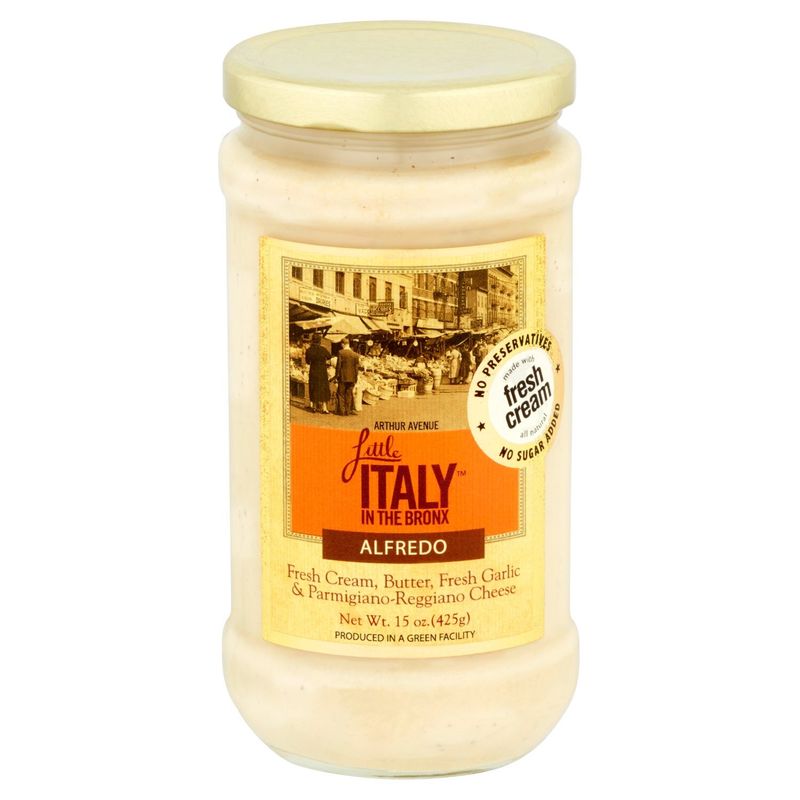 Little Italy in the Bronx Alfredo Sauce, 15 oz