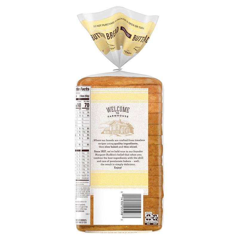 Pepperidge Farm Farmhouse Thin-Sliced Butter Bread, 14 oz