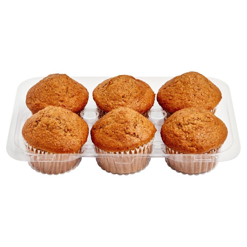 6 Pack Bran Muffins