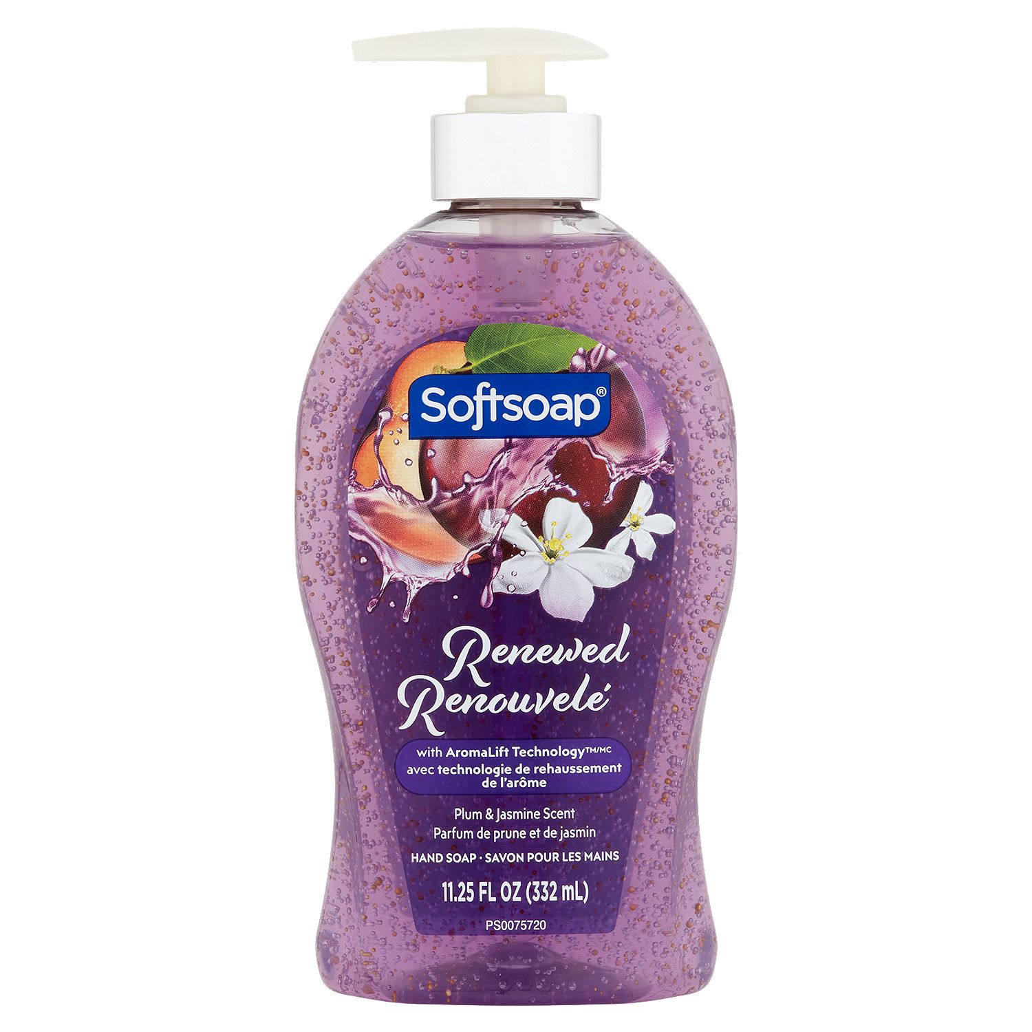Softsoap Renewed Plum &amp; Jasmine Scent Hand Soap, 11.25 fl oz