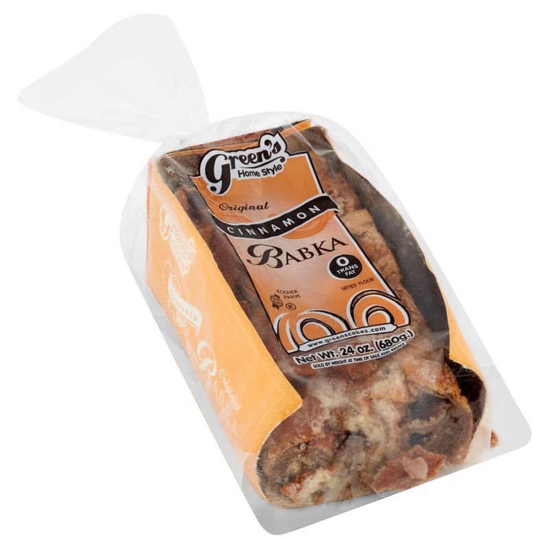 Green's Home Style Original Cinnamon Babka, 24 oz