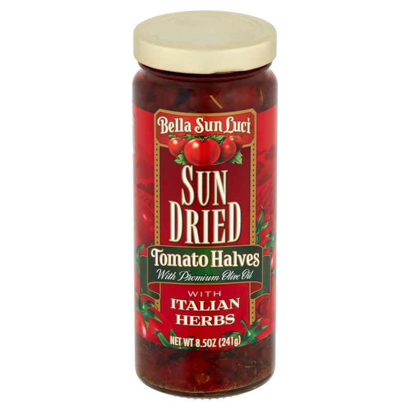 Bella Sun Luci Sun Dried Tomato Halves with Premium Olive Oil, 8.5 oz