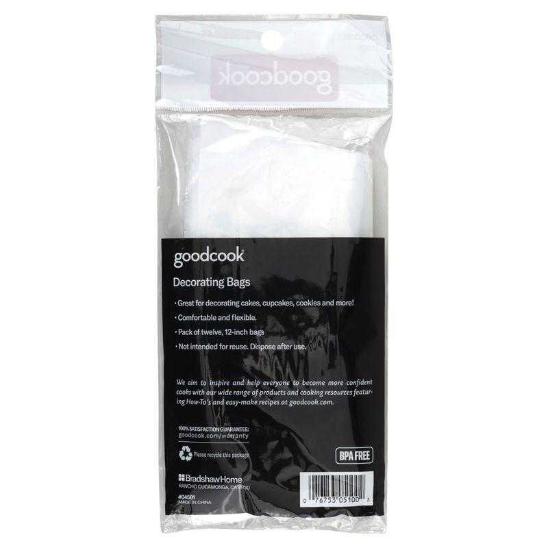 Goodcook Everyday Decorating Bags, 12 count