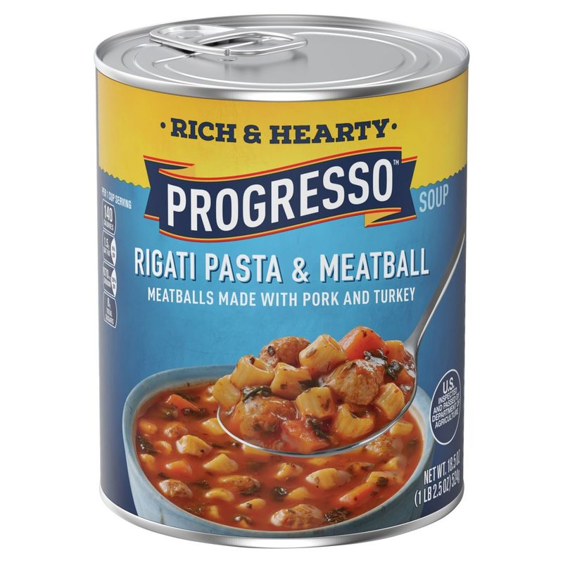 Progresso Rigati Pasta &amp; Meatball Soup, 18.5 oz
