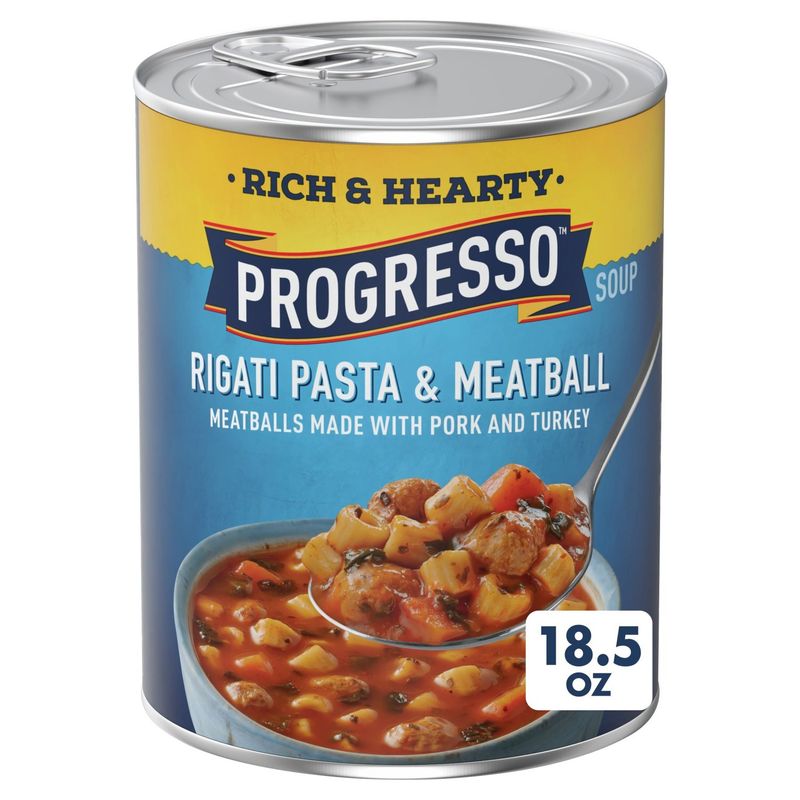 Progresso Rigati Pasta &amp; Meatball Soup, 18.5 oz