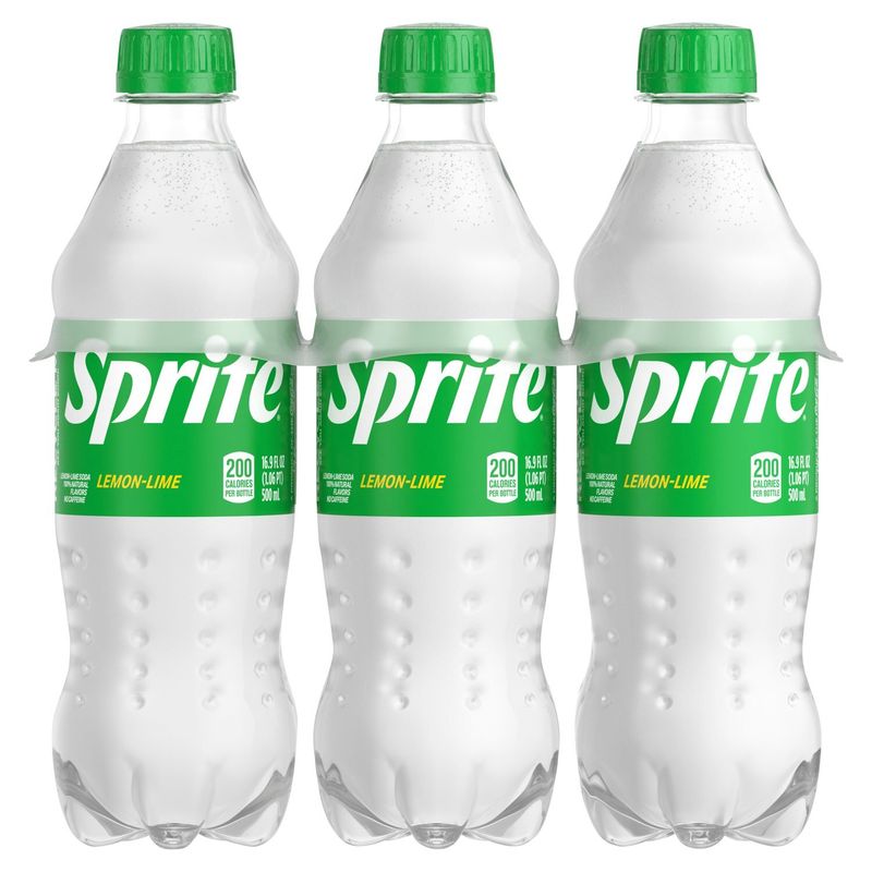 Sprite Lemon-Lime Soda, 16.9 fl oz, 6 count