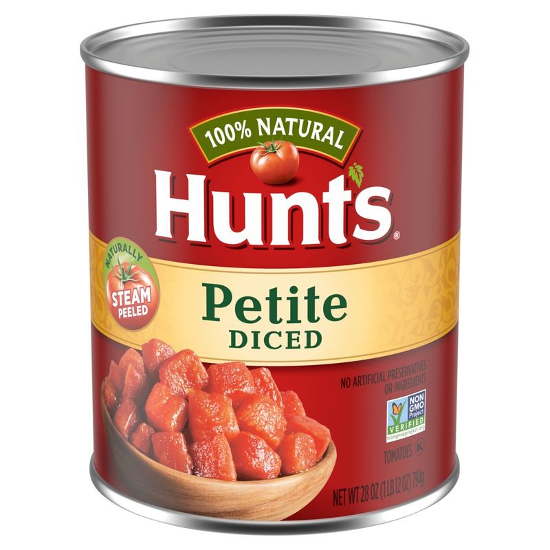 Hunt's Petite Diced Tomatoes, 28 oz