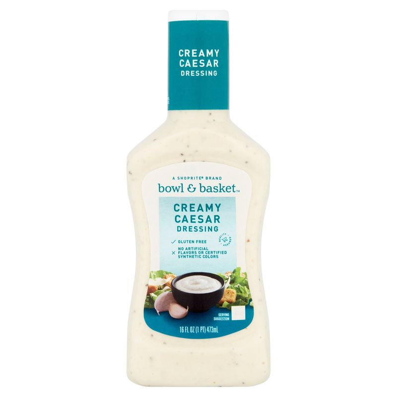 Bowl &amp; Basket Creamy Caesar Dressing, 16 fl oz