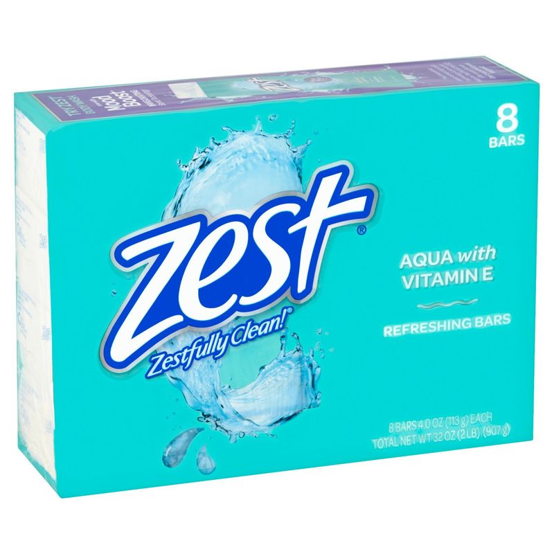 Zest Refreshing Bars, 4.0 oz, 8 count