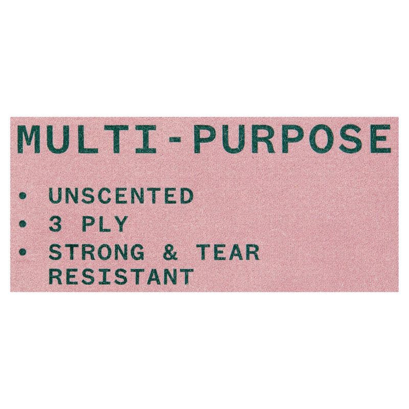 Paperbird 30 Gallon Multi-Purpose Drawstring Trash Bags, 45 count