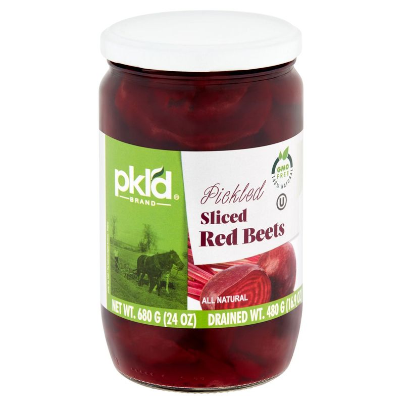 Pkl'd Pickled Sliced Red Beets, 24 oz