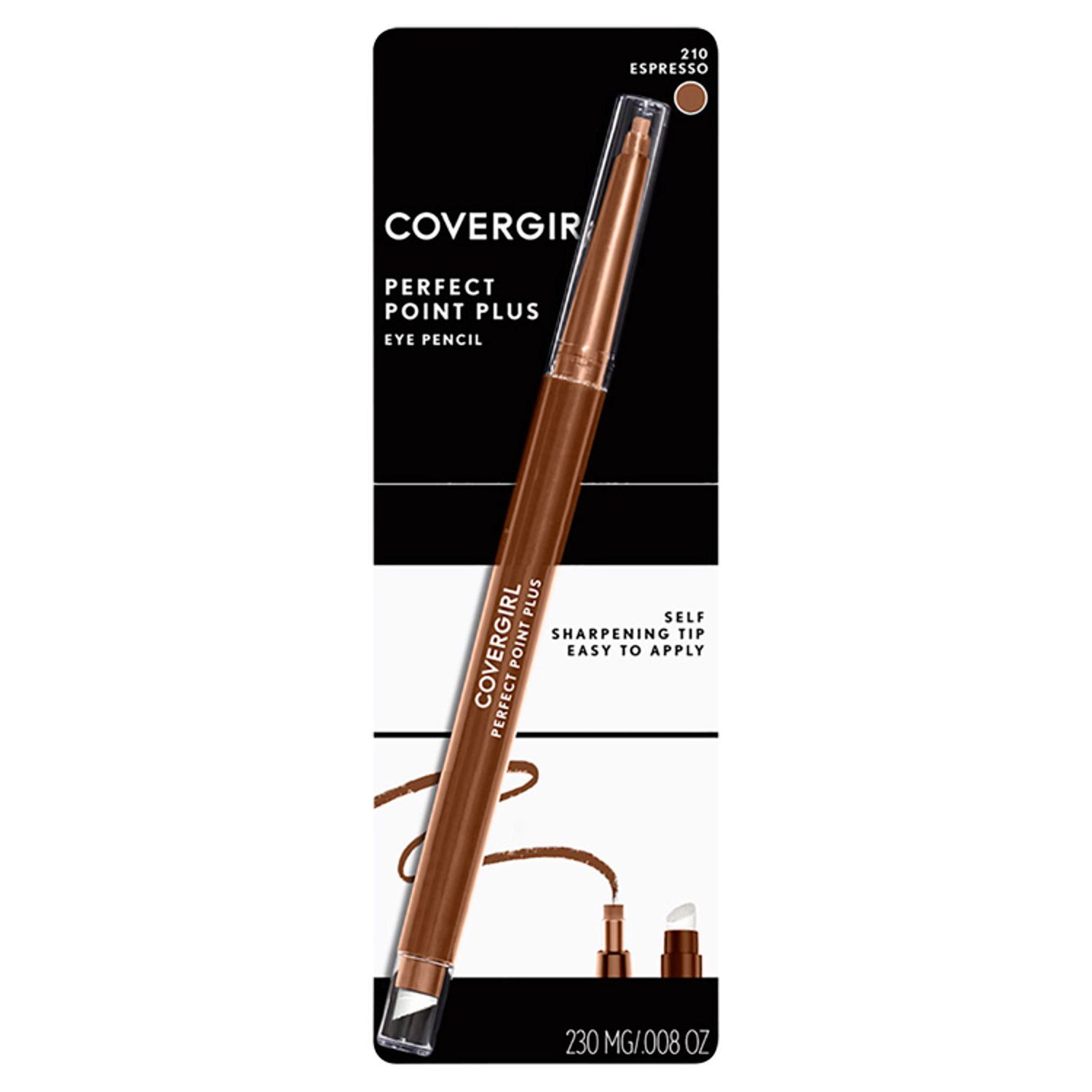 Covergirl Perfect Point Plus 210 Espresso Eye Pencil, .008 oz