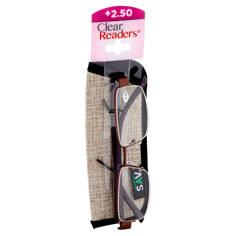 SAV Eyewear +2.50 Clear Readers