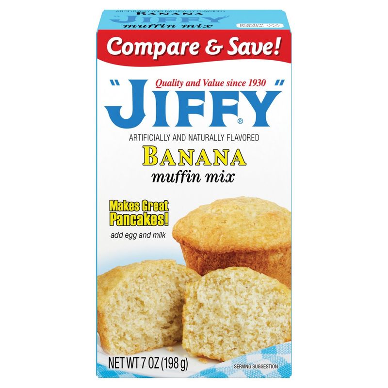 Jiffy Banana Muffin Mix, 7 oz