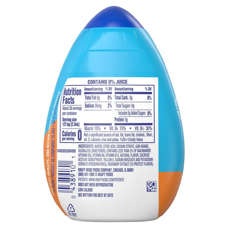 MiO Orange Tangerine Liquid Water Enhancer, 3.24 fl oz
