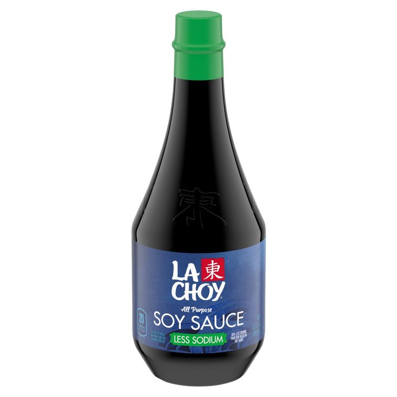 La Choy Less Sodium All purpose Soy Sauce, 15 fl oz
