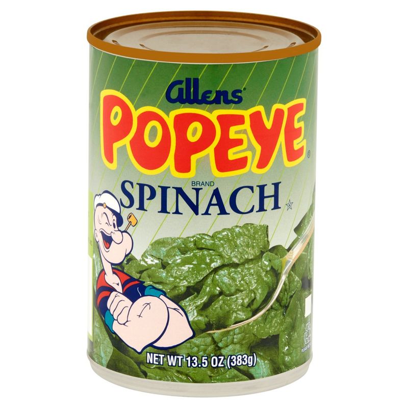 Allens Popeye Spinach, 13.5 oz