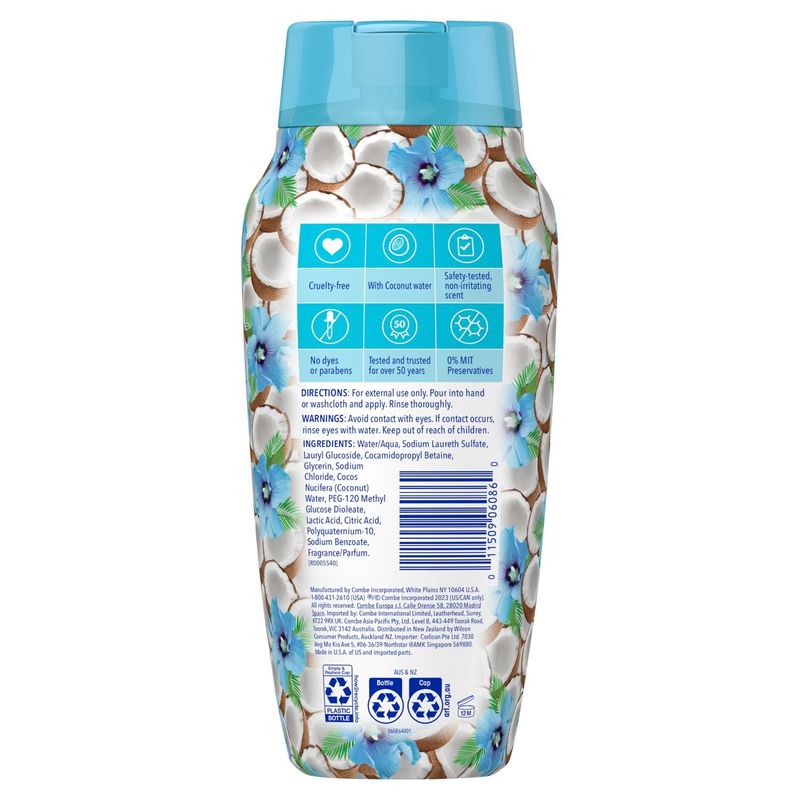 Vagisil Scentsitive Scents Coconut Hibiscus Daily Intimate Wash, 12 fl oz