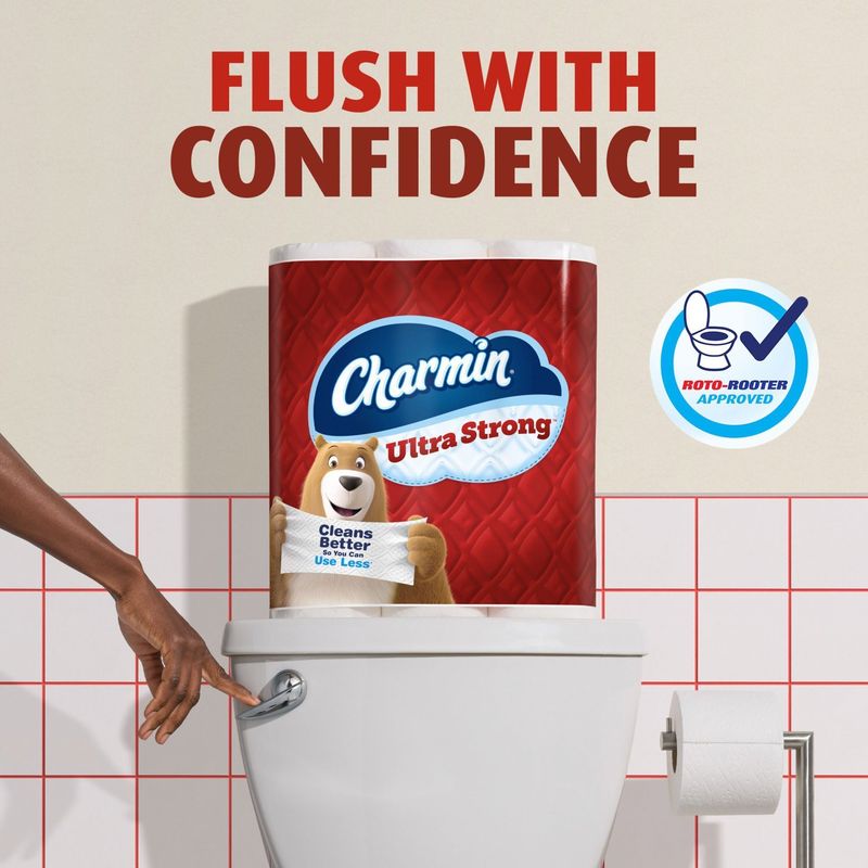 Charmin Ultra Strong Toilet Paper, 8 Mega XL Rolls