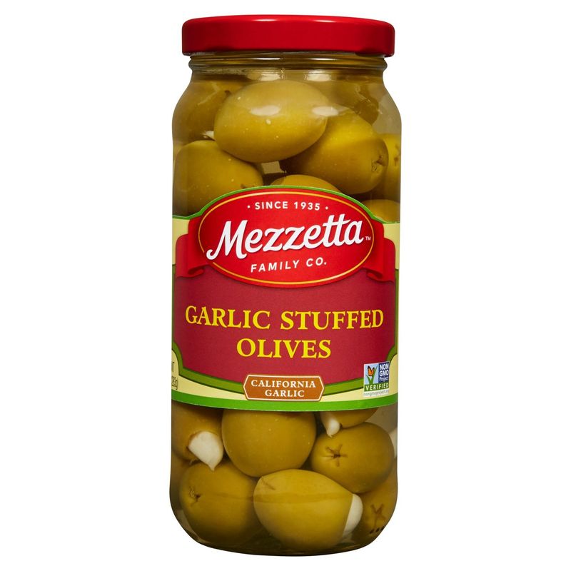 Mezzetta Garlic Stuffed Olives, 10 oz