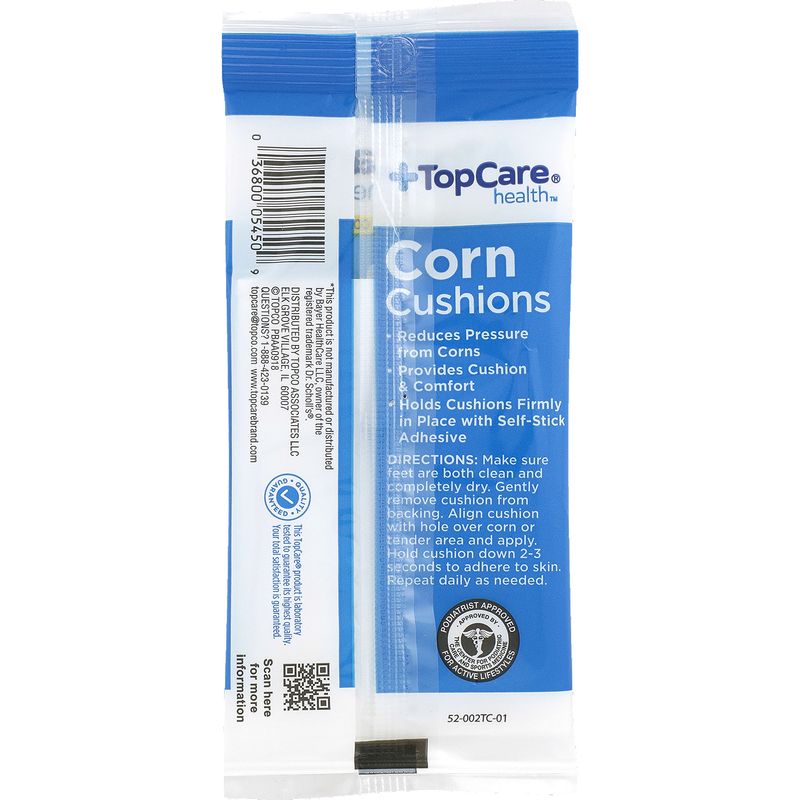 TopCare Corn Cushions, 9 each
