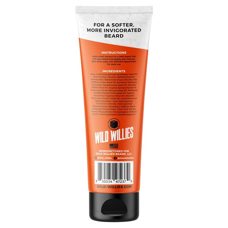 Wild Willies Fresh Progro Beard Soft Conditioner, 5 fl oz