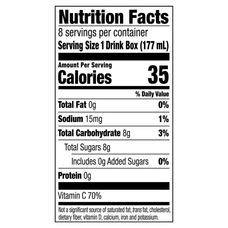 Honest Kids Organic Super Fruit Punch Juice Drink, 6 fl oz, 8 count
