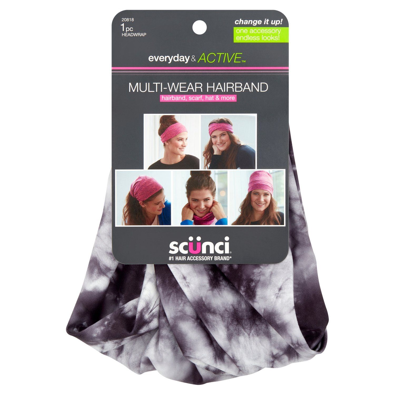 Scünci Everyday &amp; Active Multi-Wear Hairband