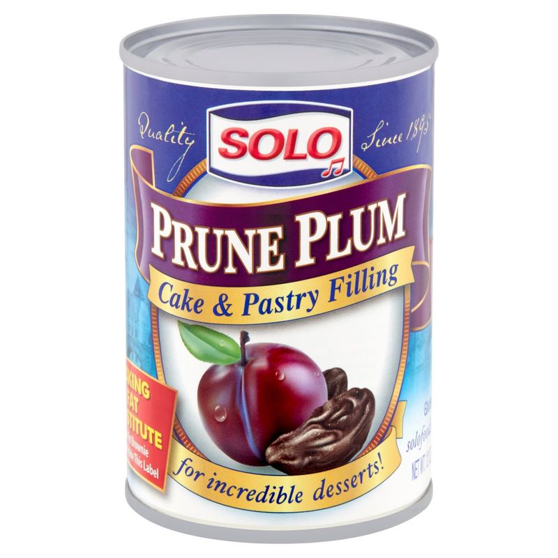 Solo Prune Plum Cake &amp; Pastry Filling, 12 oz