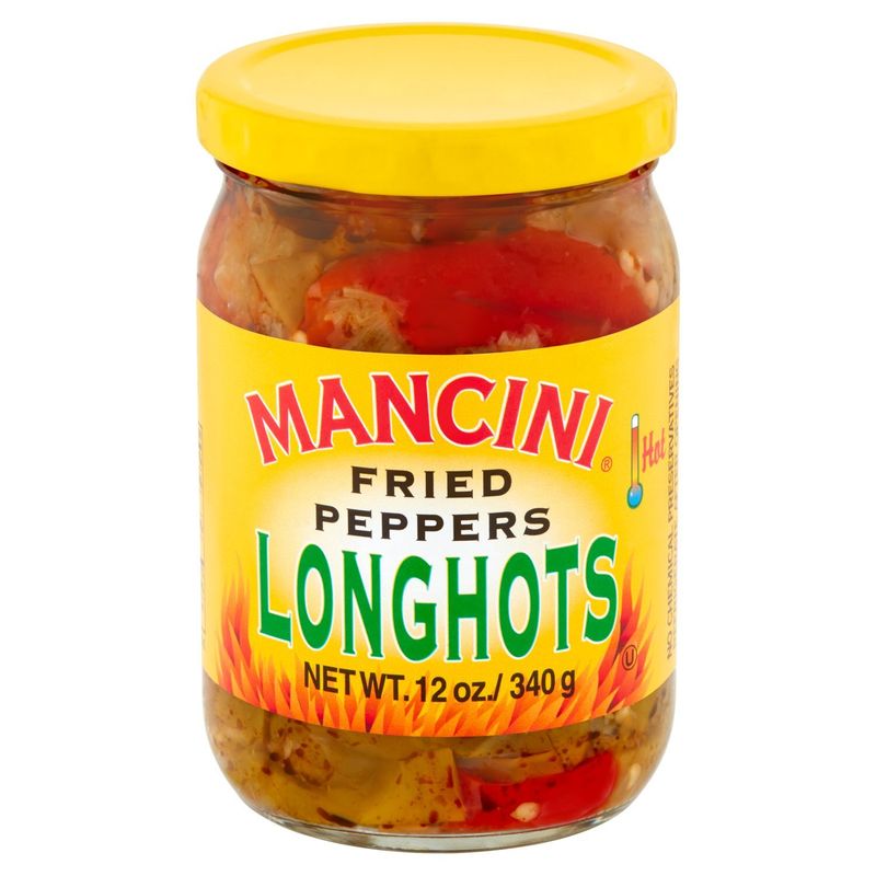 Mancini Longhots Fried Peppers, 12 oz