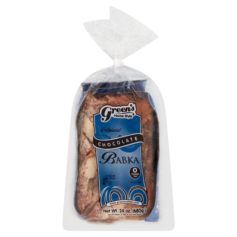 Green's Home Style Original Chocolate Babka, 24 oz