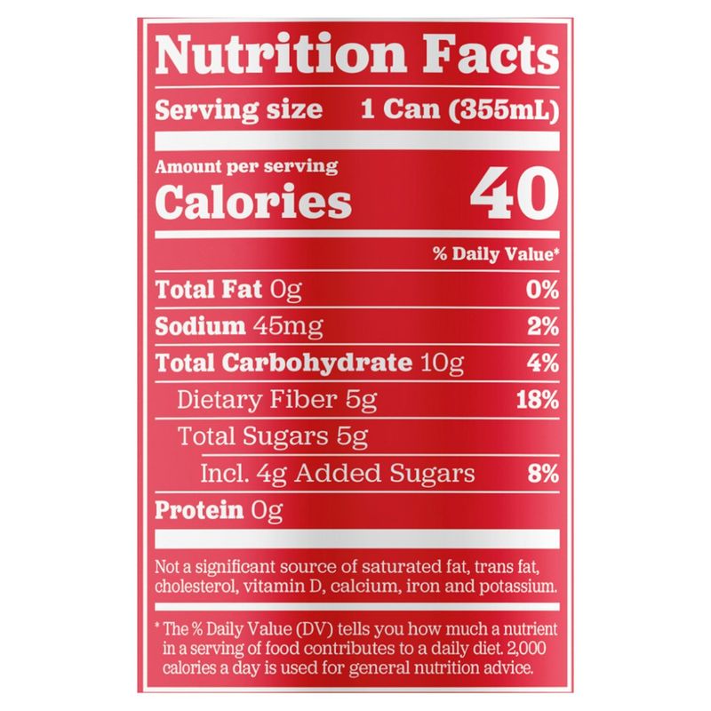 Slice Classic Cola Healthy Soda, 12 fl oz