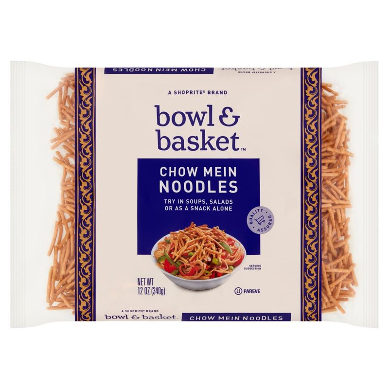 Bowl &amp; Basket Chow Mein Noodles, 12 oz