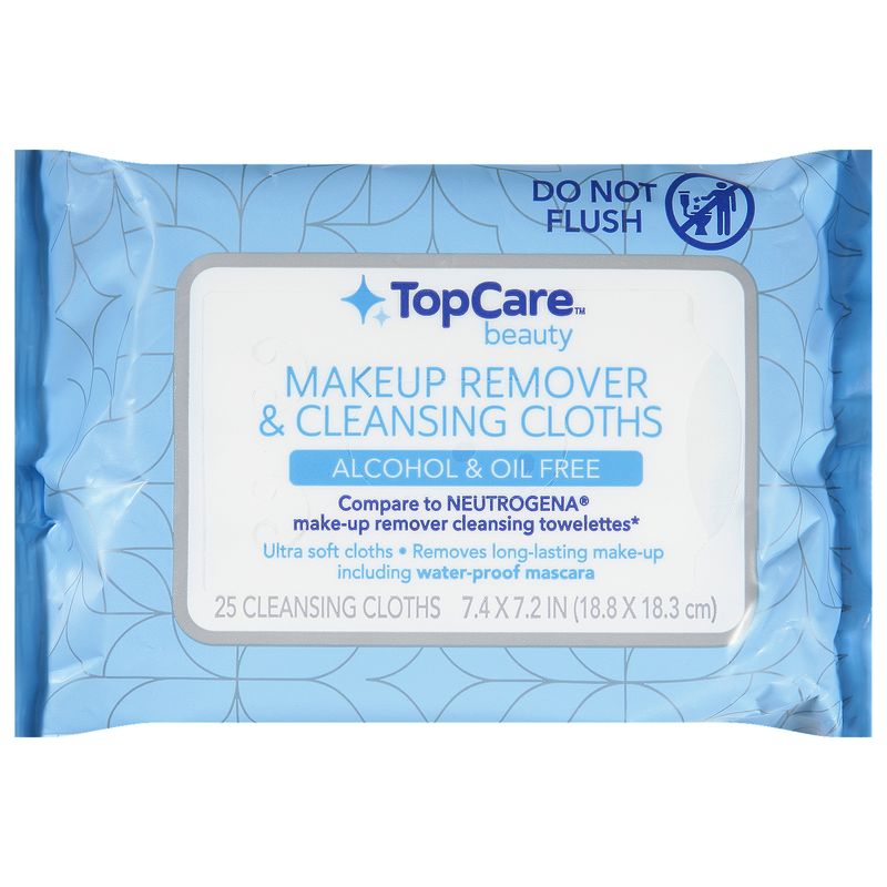 TopCare Make Up Remover Cleansing Towlettes, 25ct.