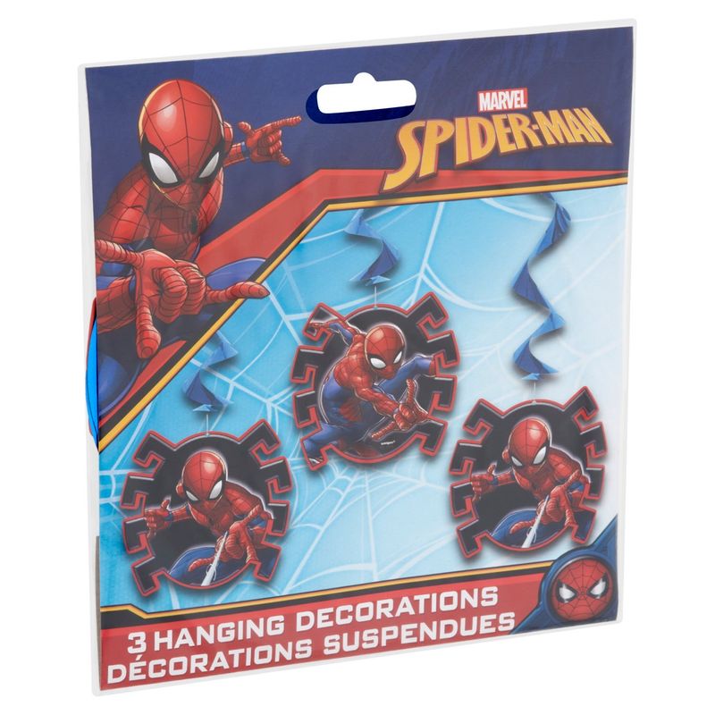 Marvel Spider-Man Hanging Decorations, 3 count