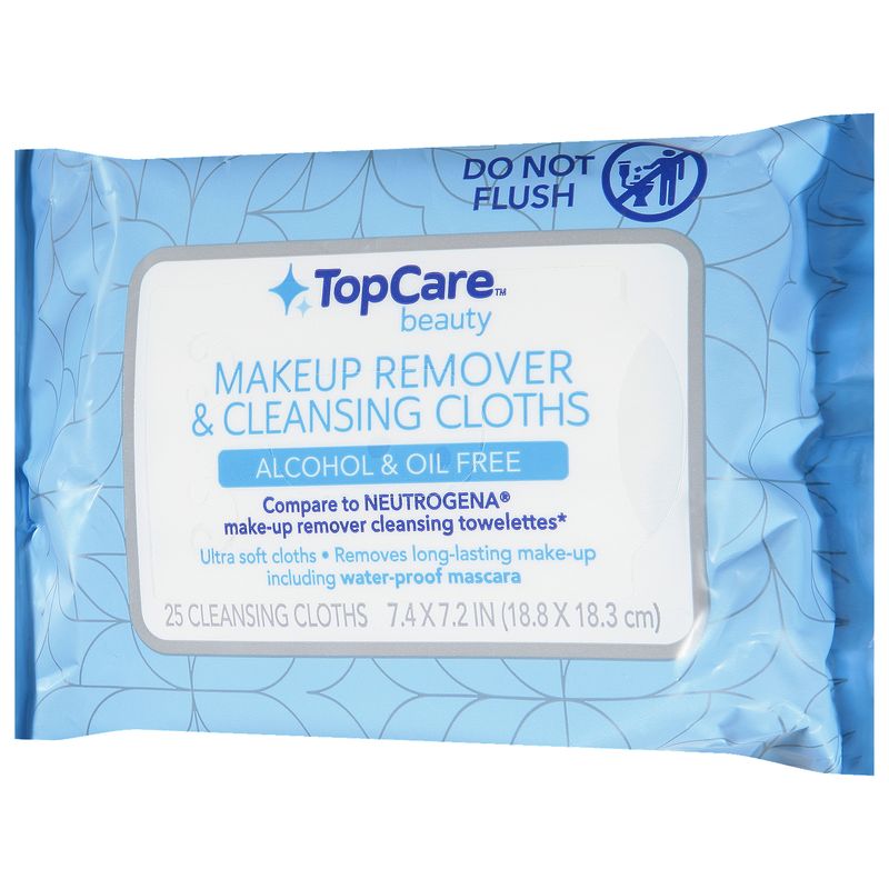 TopCare Make Up Remover Cleansing Towlettes, 25ct.
