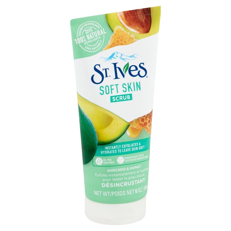 ST. Ives Avocado &amp; Honey Soft Skin Scrub, 6 oz