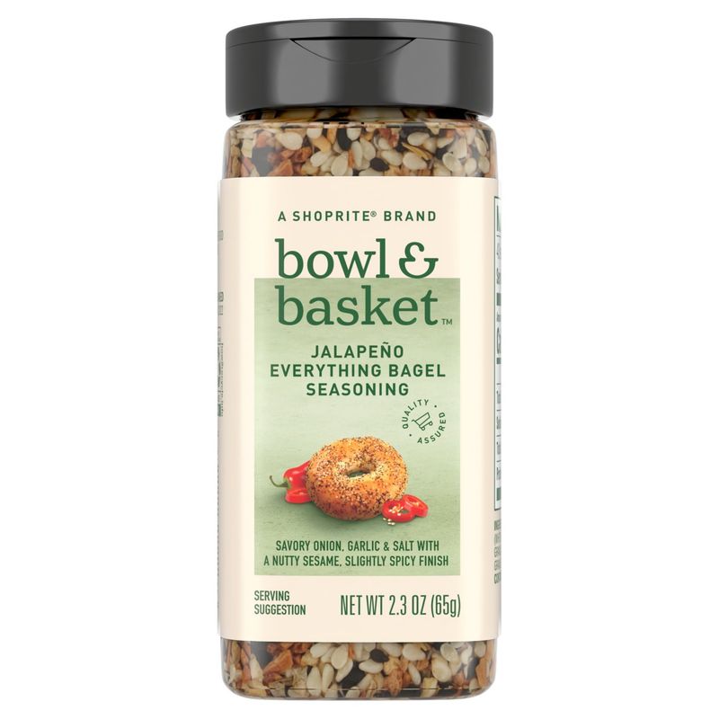 Bowl &amp; Basket Jalapeño Everything Bagel Seasoning, 2.3 oz