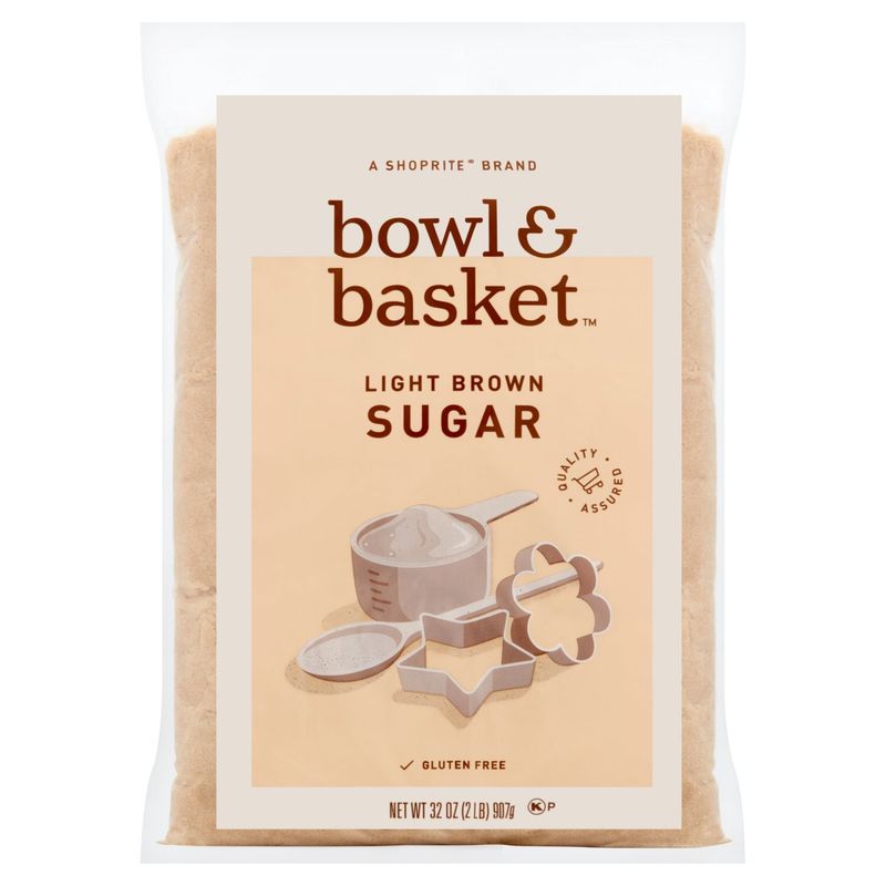 Bowl &amp; Basket Light Brown Sugar, 32 oz