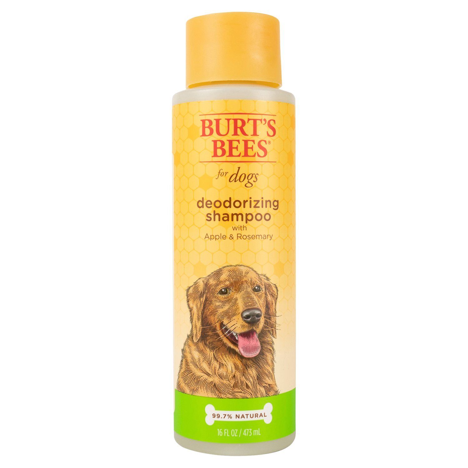 Burt's Bees Deodorizing Shampoo for Dogs with Apple &amp; Rosemary, 16 fl oz