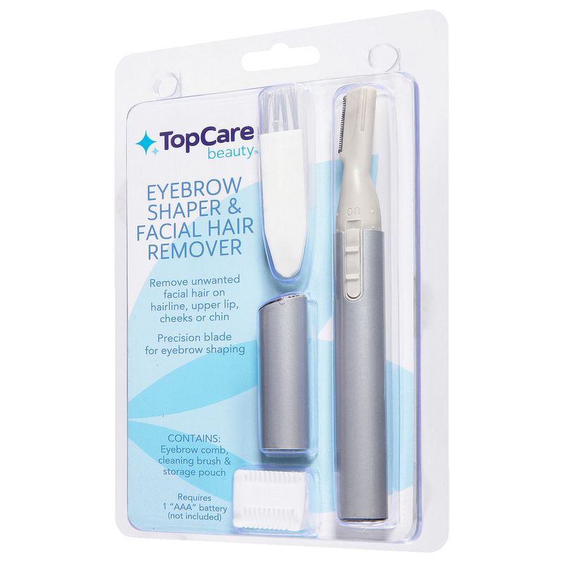 Top Care Eyebrow Shapers &amp; Facial Hair Remover, 1 each