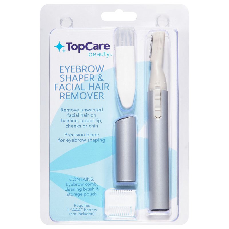 Top Care Eyebrow Shapers &amp; Facial Hair Remover, 1 each