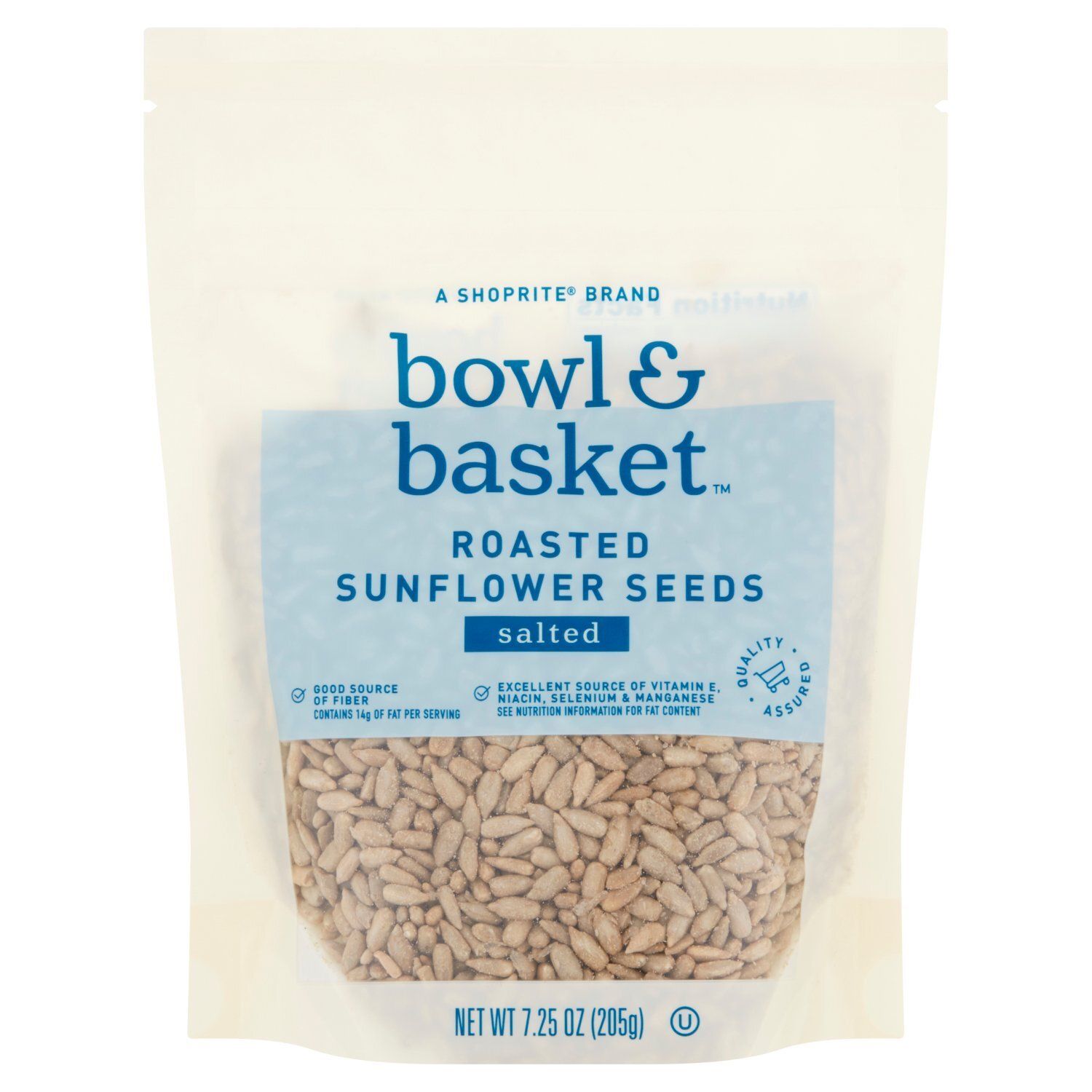 Bowl &amp; Basket Salted Roasted Sunflower Seeds, 7.25 oz