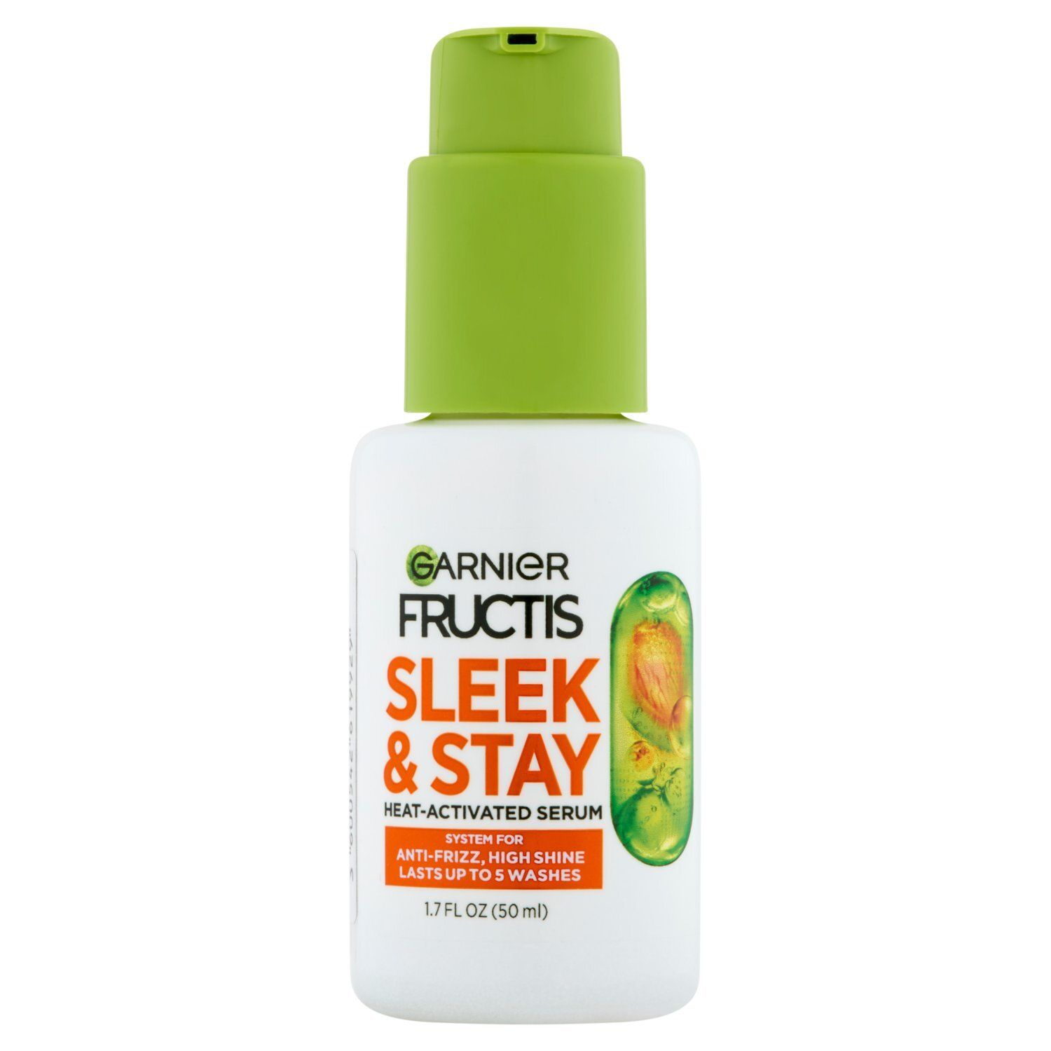 Garnier Fructis Sleek &amp; Stay Heat-Activated Serum, 1.7 fl oz