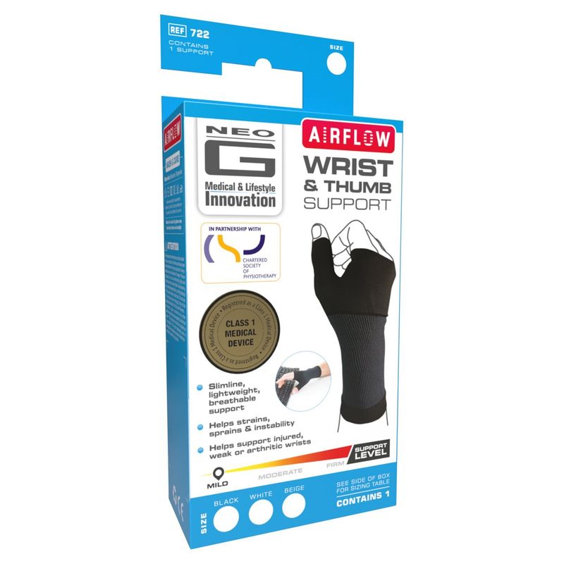 Neo G Airflow Wrist &amp; Thumb Support