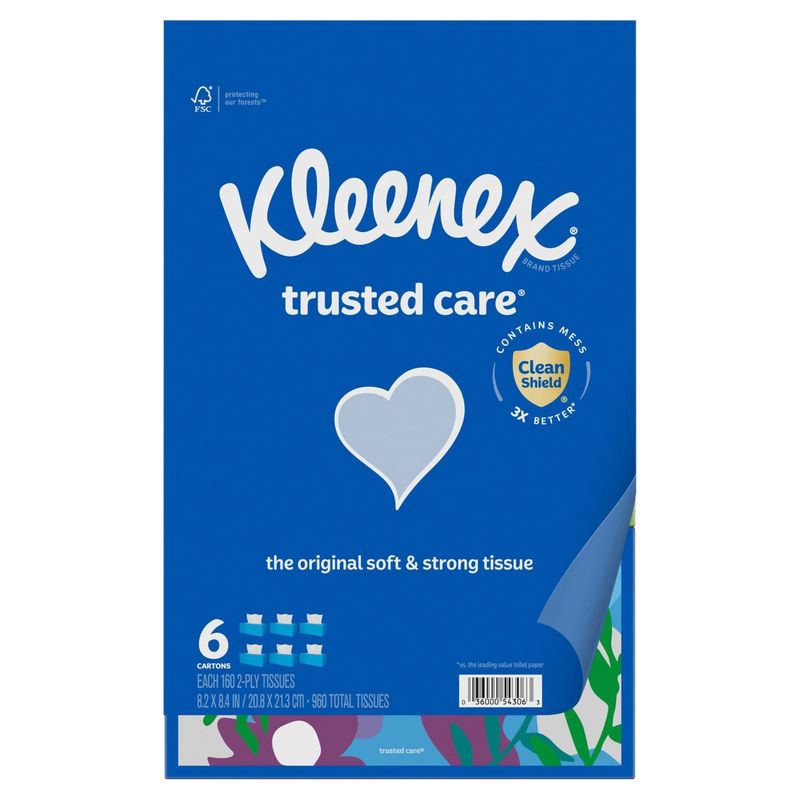 Kleenex Trusted Care Tissues, 960 count